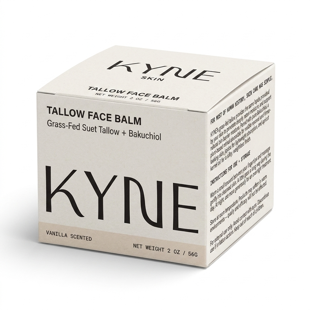 Grass-Fed Tallow Face Balm with Bakuchiol